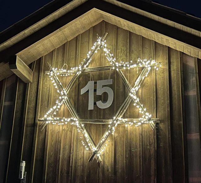 Weihnachtsfenster 15. Dezember 2024