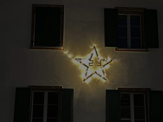 Weihnachtsfenster 23. Dezember 2024