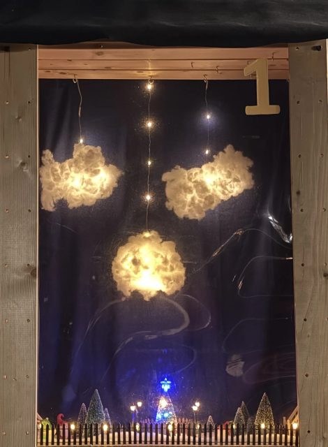 Weihnachtsfenster 1. Dezember 2025