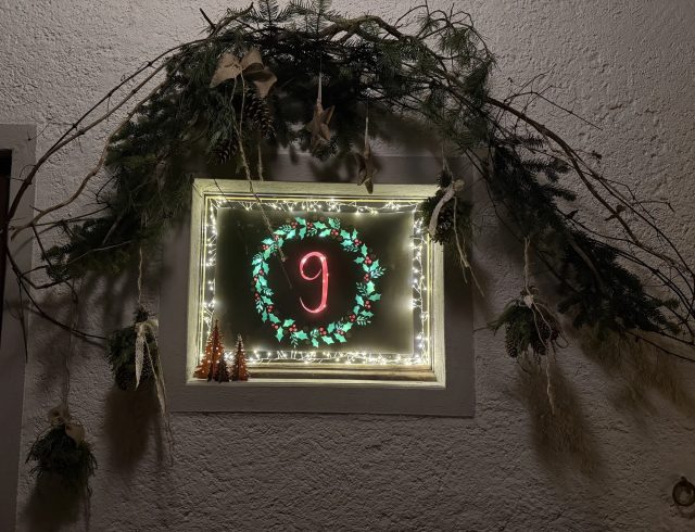 Weihnachtsfenster 9. Dezember 2025